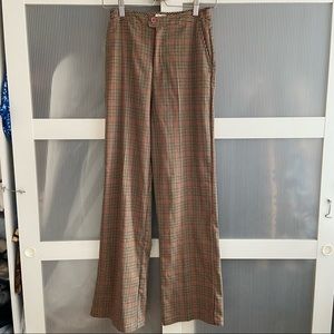 Brandy Melville Valentina pants green plaid